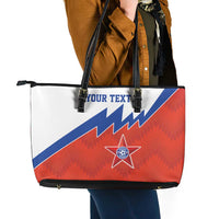 Personalized Russia Football Leather Tote Bag The National Team Go Champion - Wonder Print Shop