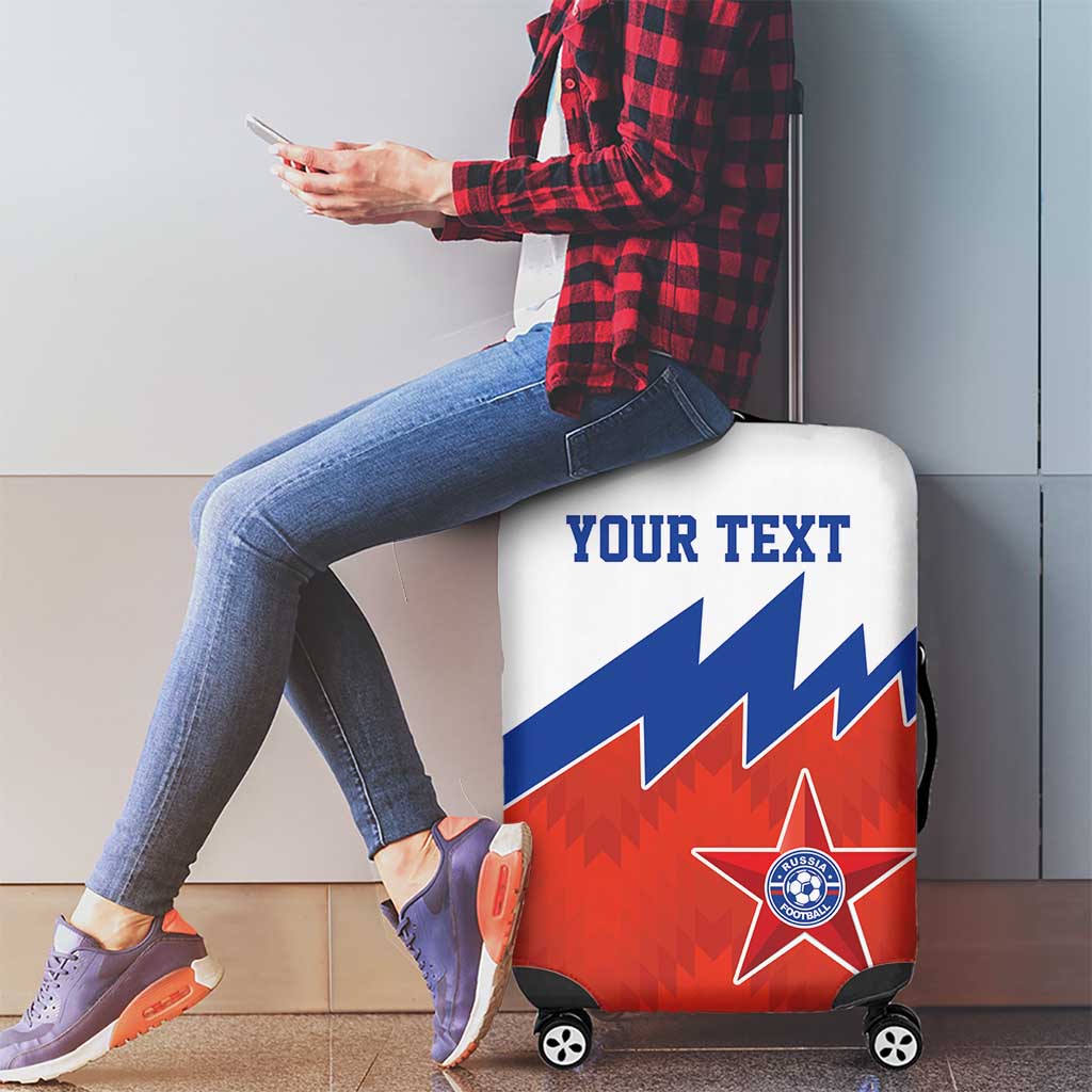 Personalized Russia Football Luggage Cover The National Team Go Champion - Wonder Print Shop