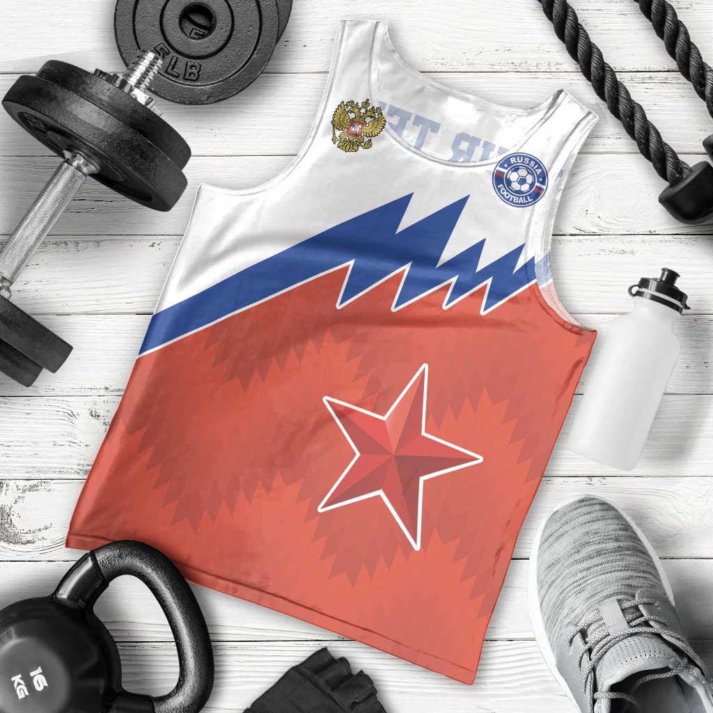 Personalized Russia Football Men Tank Top The National Team Go Champion - Wonder Print Shop