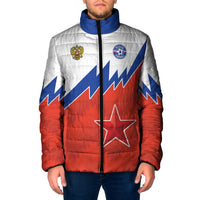 Personalized Russia Football Padded Jacket The National Team Go Champion - Wonder Print Shop
