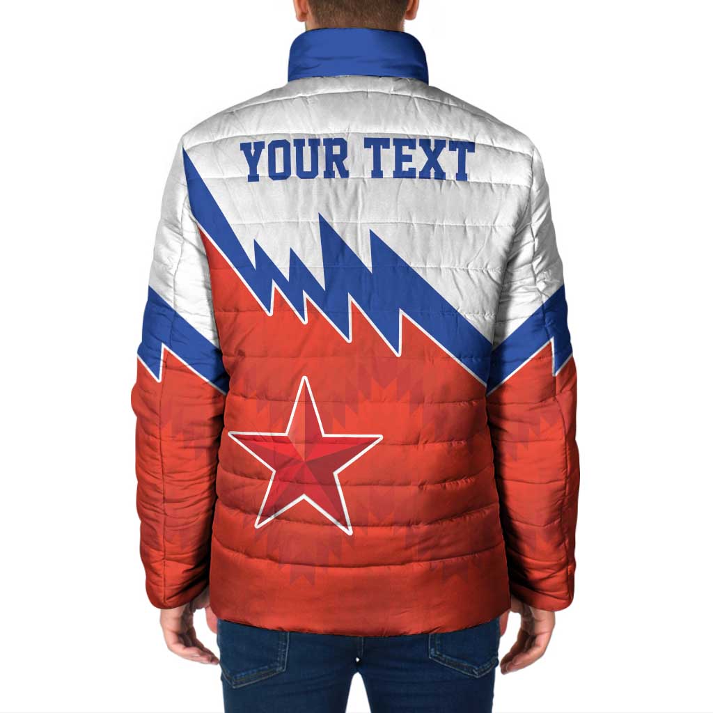 Personalized Russia Football Padded Jacket The National Team Go Champion - Wonder Print Shop