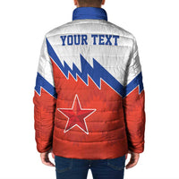 Personalized Russia Football Padded Jacket The National Team Go Champion - Wonder Print Shop