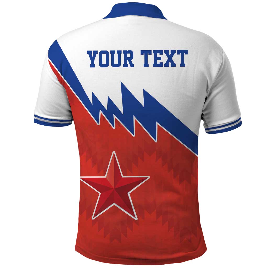 Personalized Russia Football Polo Shirt The National Team Go Champion - Wonder Print Shop