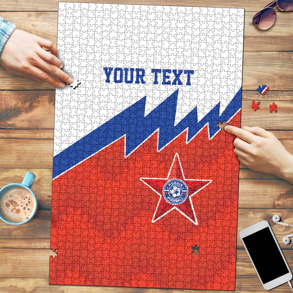 Personalized Russia Football Puzzle The National Team Go Champion - Wonder Print Shop