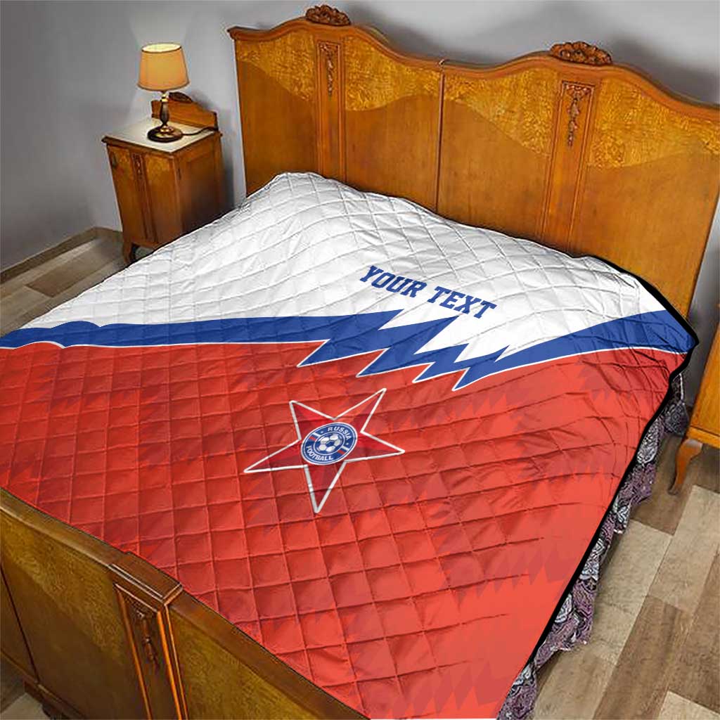 Personalized Russia Football Quilt The National Team Go Champion - Wonder Print Shop