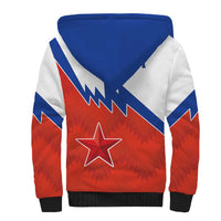 Personalized Russia Football Sherpa Hoodie The National Team Go Champion - Wonder Print Shop