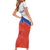 Personalized Russia Football Short Sleeve Bodycon Dress The National Team Go Champion - Wonder Print Shop