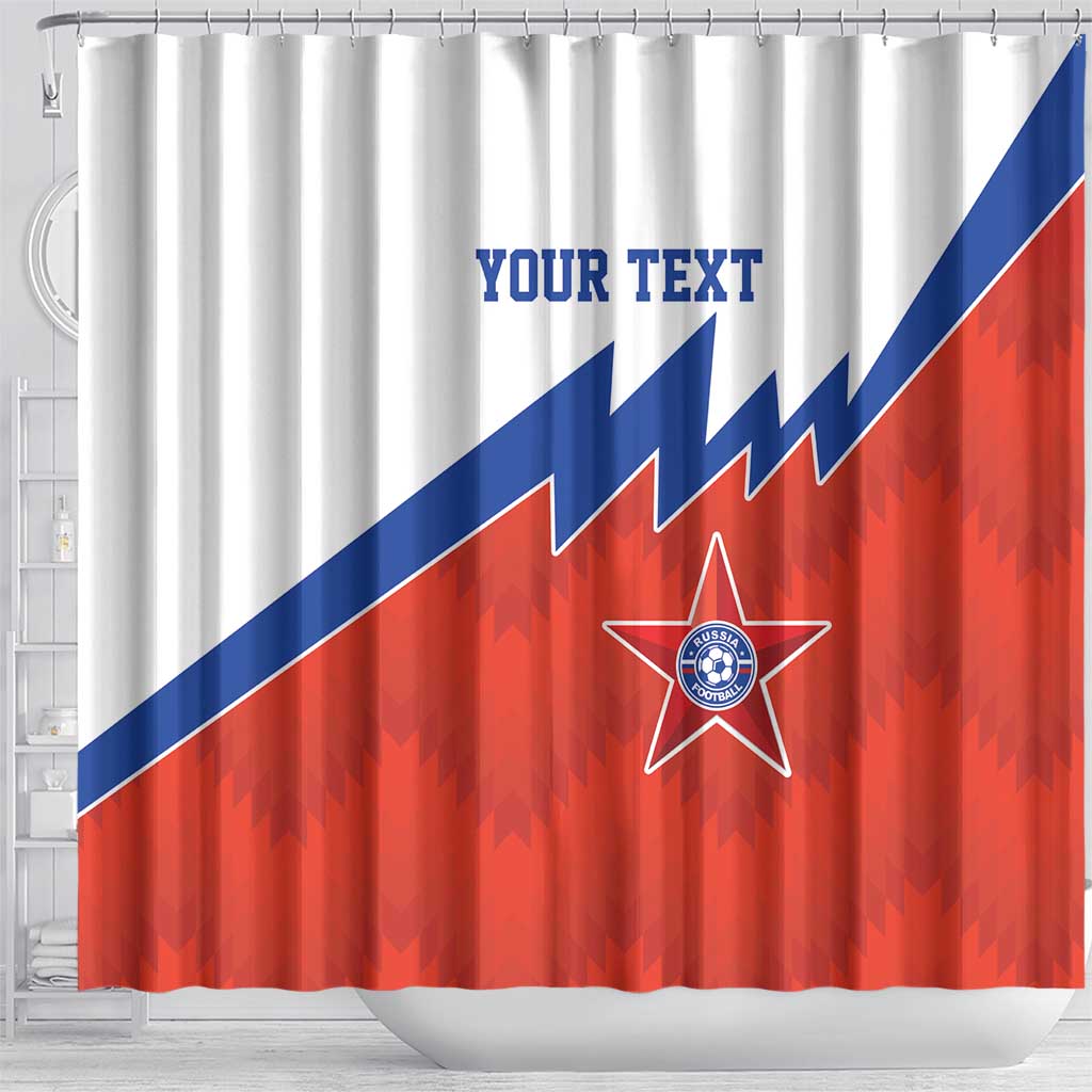 Personalized Russia Football Shower Curtain The National Team Go Champion - Wonder Print Shop