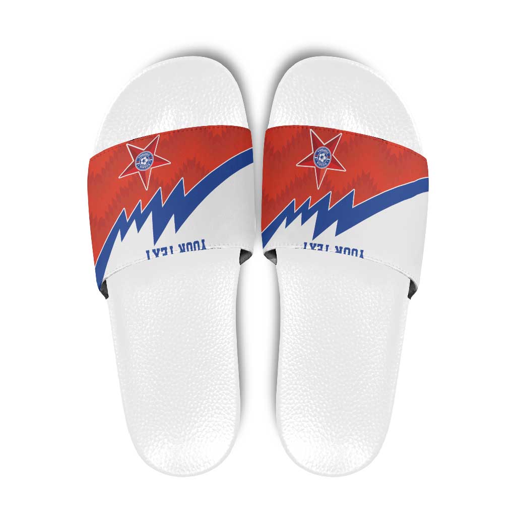 Personalized Russia Football Slide Sandals The National Team Go Champion - Wonder Print Shop