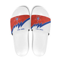 Personalized Russia Football Slide Sandals The National Team Go Champion - Wonder Print Shop