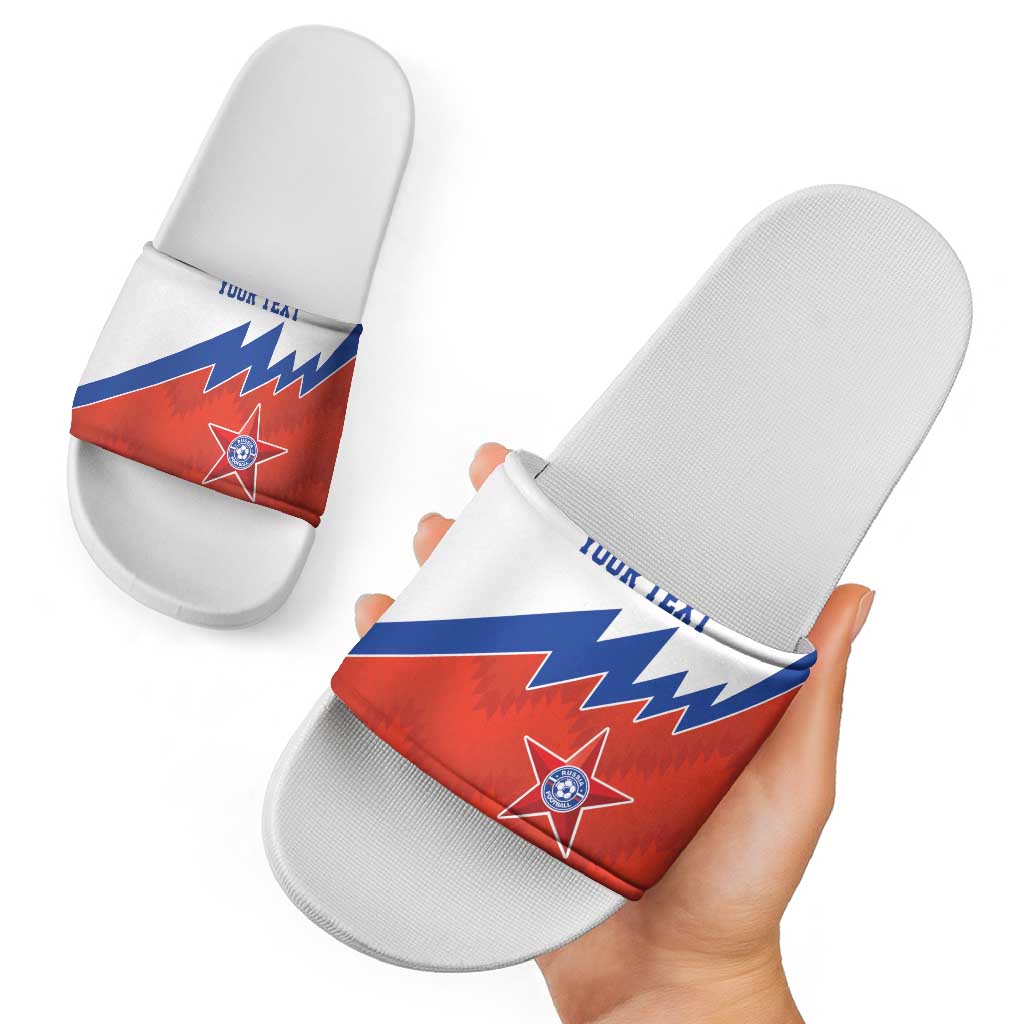 Personalized Russia Football Slide Sandals The National Team Go Champion - Wonder Print Shop