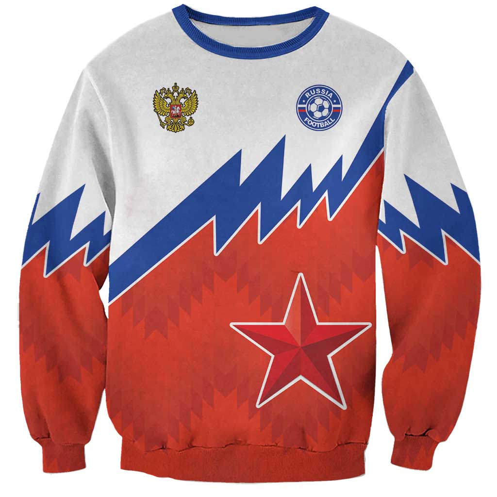 Personalized Russia Football Sweatshirt The National Team Go Champion - Wonder Print Shop