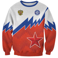 Personalized Russia Football Sweatshirt The National Team Go Champion - Wonder Print Shop