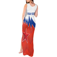 Personalized Russia Football Tank Maxi Dress The National Team Go Champion - Wonder Print Shop