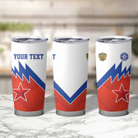 Personalized Russia Football Tumbler Cup The National Team Go Champion - Wonder Print Shop