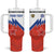 Personalized Russia Football Tumbler With Handle The National Team Go Champion - Wonder Print Shop