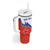 Personalized Russia Football Tumbler With Handle The National Team Go Champion - Wonder Print Shop