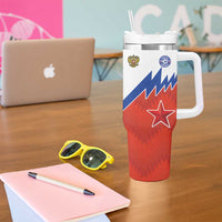 Personalized Russia Football Tumbler With Handle The National Team Go Champion - Wonder Print Shop