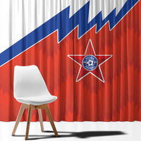 Personalized Russia Football Window Curtain The National Team Go Champion - Wonder Print Shop