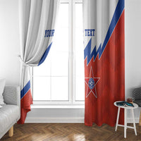 Personalized Russia Football Window Curtain The National Team Go Champion - Wonder Print Shop