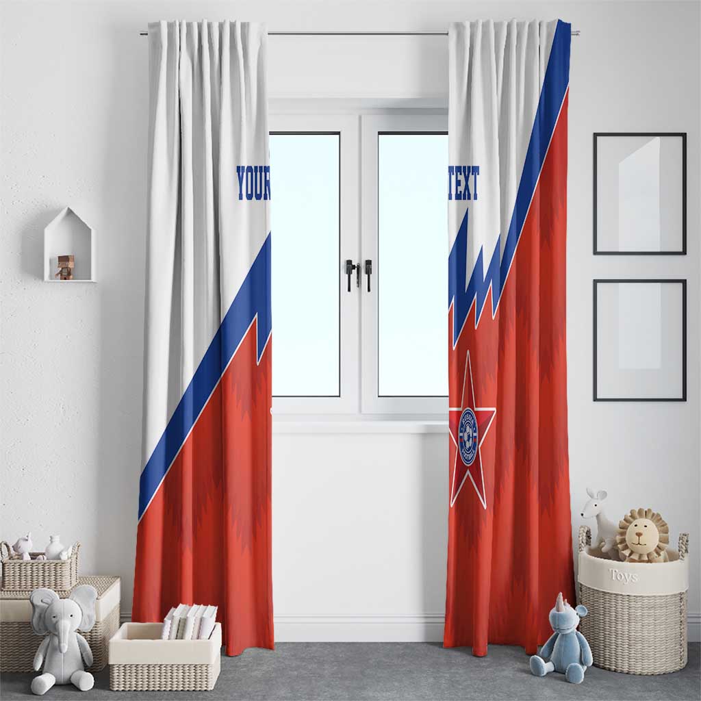 Personalized Russia Football Window Curtain The National Team Go Champion - Wonder Print Shop