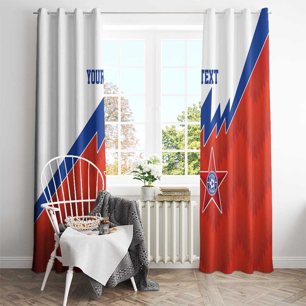 Personalized Russia Football Window Curtain The National Team Go Champion - Wonder Print Shop