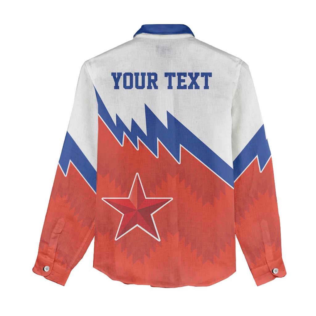 Personalized Russia Football Women Casual Shirt The National Team Go Champion - Wonder Print Shop