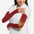 Custom Russia Football Arm Sleeves Nashi Parni Khokhloma Style - Red - Wonder Print Shop