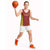 Custom Russia Football Basketball Jersey Nashi Parni Khokhloma Style - Red - Wonder Print Shop