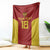 Custom Russia Football Blanket Nashi Parni Khokhloma Style - Red - Wonder Print Shop