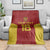 Custom Russia Football Blanket Nashi Parni Khokhloma Style - Red - Wonder Print Shop