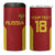 Custom Russia Football 4 in 1 Can Cooler Tumbler Nashi Parni Khokhloma Style - Red - Wonder Print Shop