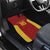 Custom Russia Football Car Mats Nashi Parni Khokhloma Style - Red - Wonder Print Shop