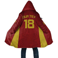 Custom Russia Football Cloak Nashi Parni Khokhloma Style - Red - Wonder Print Shop