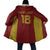 Custom Russia Football Cloak Nashi Parni Khokhloma Style - Red - Wonder Print Shop