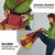 Custom Russia Football Grocery Bag Nashi Parni Khokhloma Style - Red - Wonder Print Shop