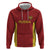 Custom Russia Football Hoodie Nashi Parni Khokhloma Style - Red - Wonder Print Shop