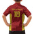 Custom Russia Football Kid Hawaiian Shirt Nashi Parni Khokhloma Style - Red - Wonder Print Shop