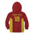Custom Russia Football Kid Hoodie Nashi Parni Khokhloma Style - Red - Wonder Print Shop