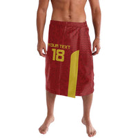 Custom Russia Football Lavalava Nashi Parni Khokhloma Style - Red - Wonder Print Shop