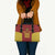 Custom Russia Football Leather Bag Nashi Parni Khokhloma Style - Red - Wonder Print Shop