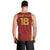 Custom Russia Football Men Tank Top Nashi Parni Khokhloma Style - Red - Wonder Print Shop