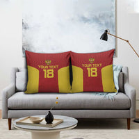 Custom Russia Football Pillow Cover Nashi Parni Khokhloma Style - Red - Wonder Print Shop