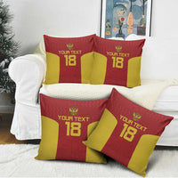 Custom Russia Football Pillow Cover Nashi Parni Khokhloma Style - Red - Wonder Print Shop