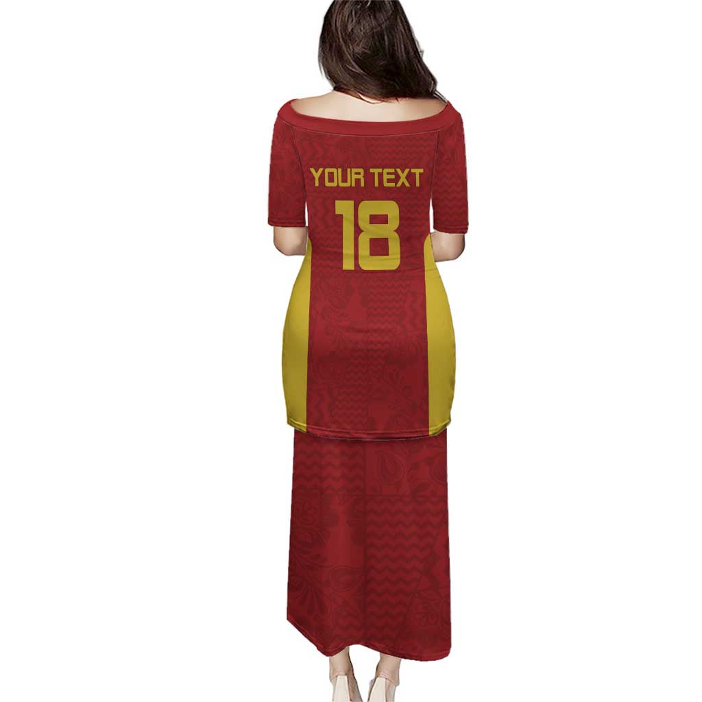 Custom Russia Football Puletasi Nashi Parni Khokhloma Style - Red - Wonder Print Shop