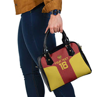 Custom Russia Football Shoulder Handbag Nashi Parni Khokhloma Style - Red - Wonder Print Shop