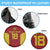 Custom Russia Football Spare Tire Cover Nashi Parni Khokhloma Style - Red - Wonder Print Shop