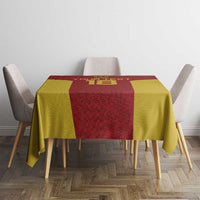 Custom Russia Football Tablecloth Nashi Parni Khokhloma Style - Red - Wonder Print Shop