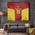 Custom Russia Football Tapestry Nashi Parni Khokhloma Style - Red - Wonder Print Shop