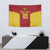 Custom Russia Football Tapestry Nashi Parni Khokhloma Style - Red - Wonder Print Shop